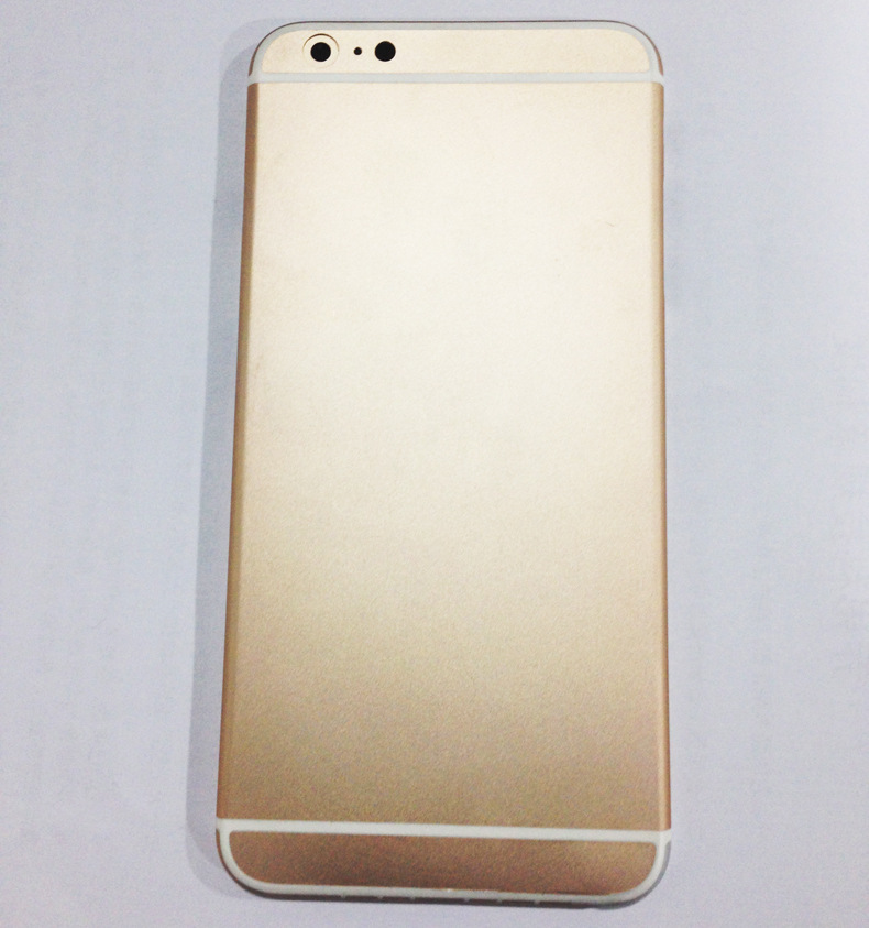 iphone6 plus原装后盖电镀外壳苹果6后壳土豪金4.7后壳总成限量版