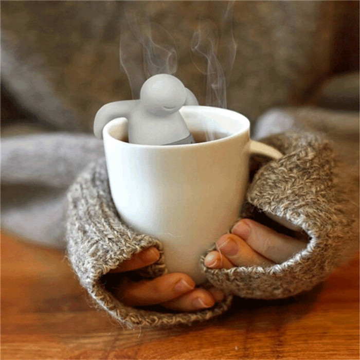 出口日本 可爱的 mr.tea 茶先生 泡澡小人 泡茶器 懒人用品