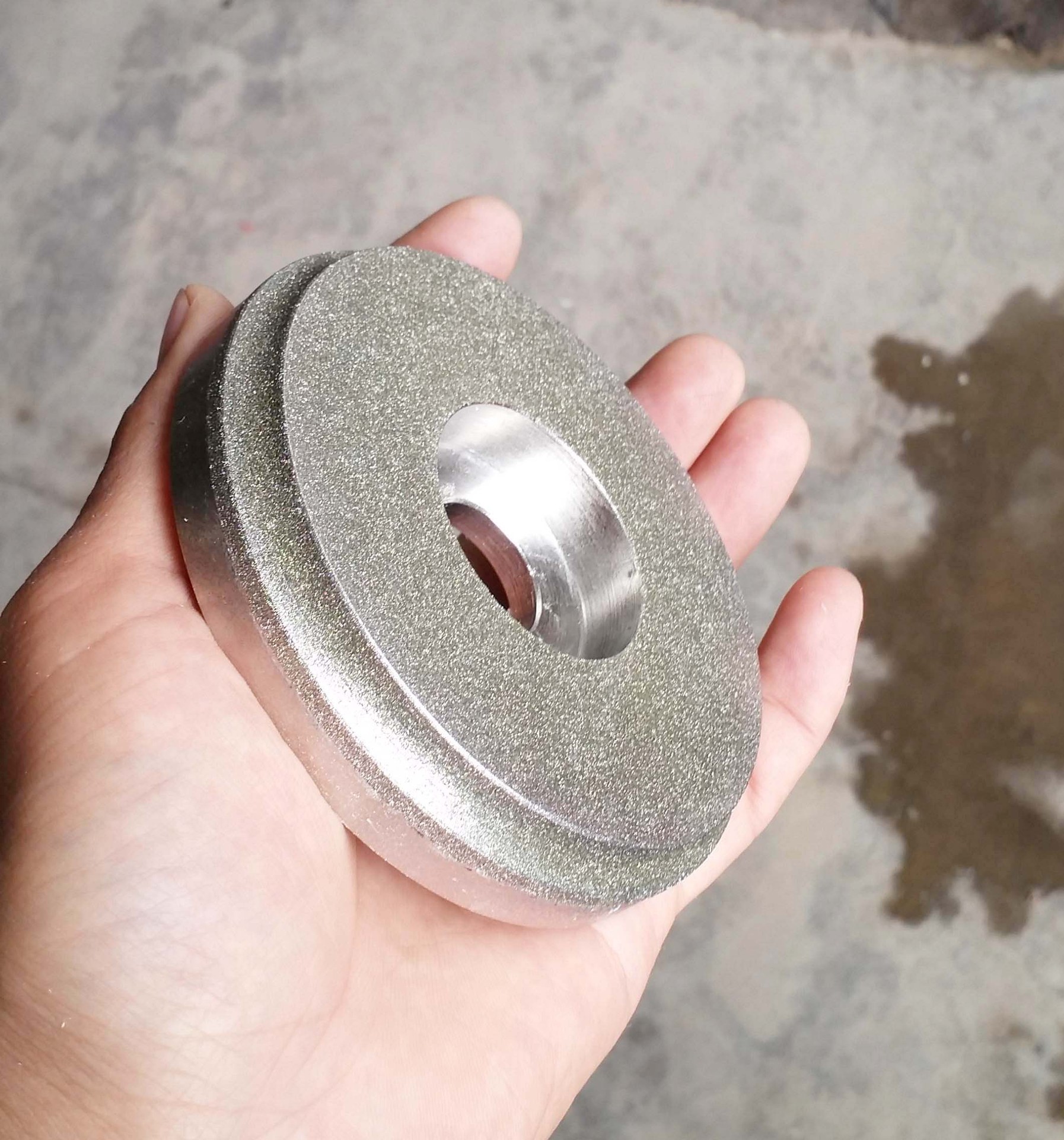 石材玉石珠宝打磨r成型修整研磨电镀金刚石磨轮端面磨盘打磨抛光