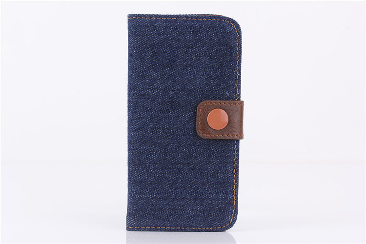 iphone5s牛仔布手机套 iphone5牛仔布插卡手机套 iphone手机套