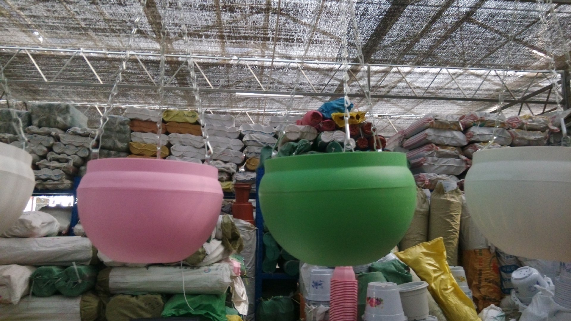 塑料胶花盆生产厂家图片