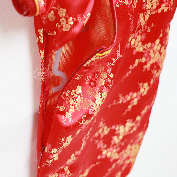 童之遥 夏季新款 梅花传统礼服 儿童演出服 唐装童装旗袍裙 210-1