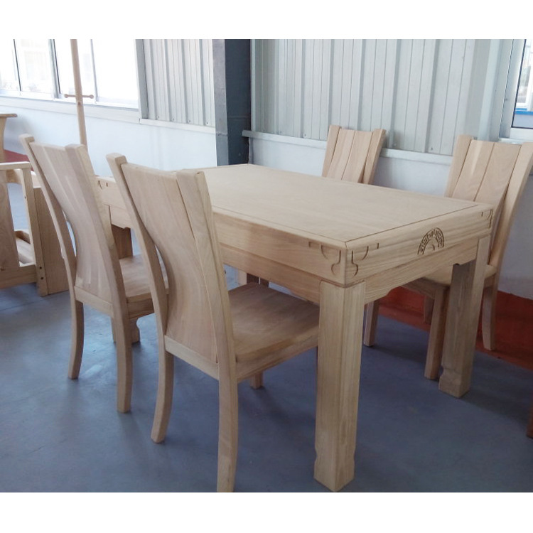 hscytz海棠木餐桌白茬1100元椅每把320元 厂家直销可定制