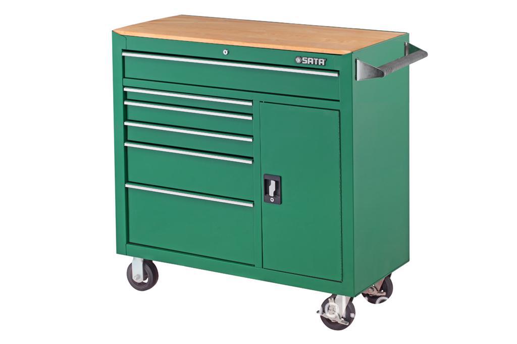 工具车 汽修工具车 工具推车 世达工具车 8抽屉柜形工具车