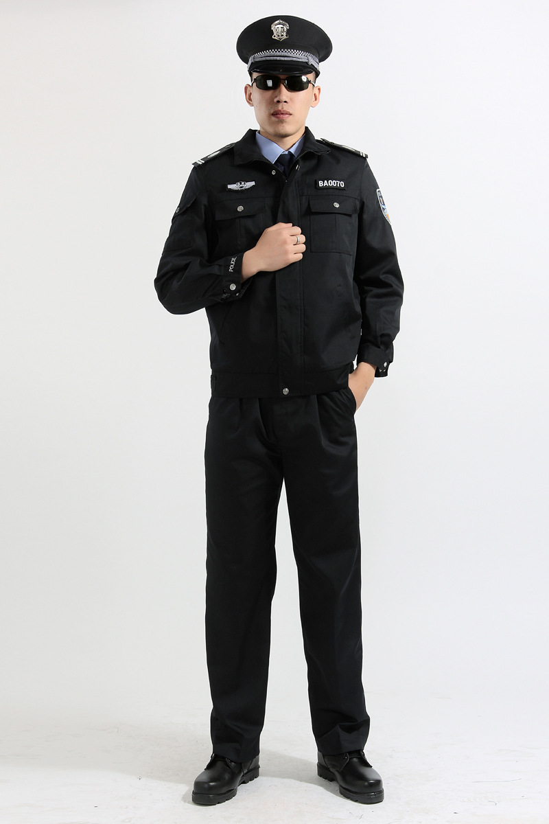 厂家直供保安执勤服 春秋执勤服 保安服 保安服套装