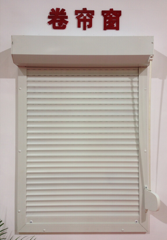 铝合金卷帘窗 手电两用防盗卷帘窗 外装遮阳防虫 通风透气