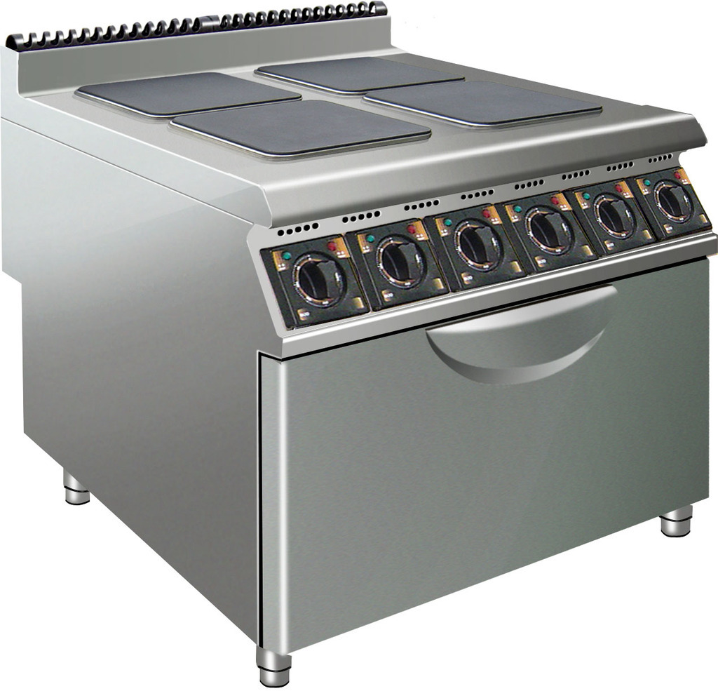 广州汇利cr-bo-909 柜式豪华四头燃气煲仔炉连焗炉 四眼商用低价