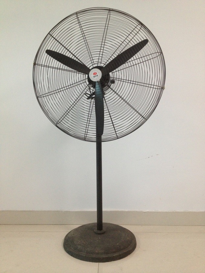 厂家直销强力摇头挂壁式落地式650mm牛角扇工业风扇