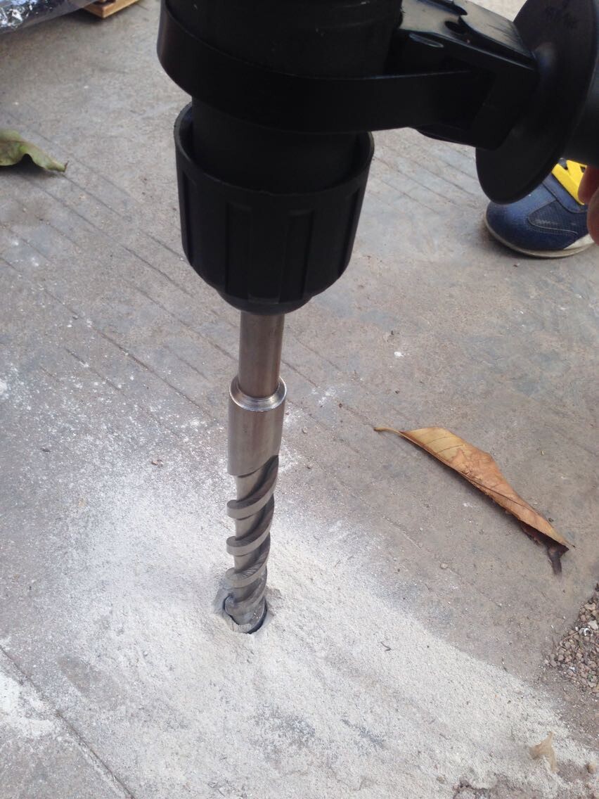 攀岩登山钻孔机 汽油冲击钻汽油凿岩机 钻孔机aets艾特森