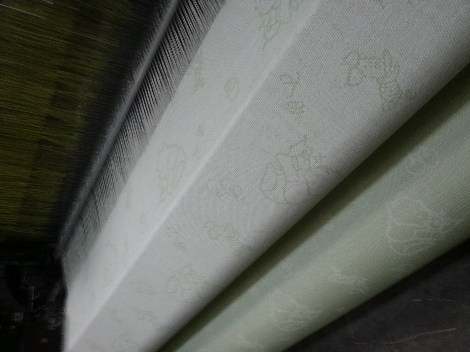 纯天然无刺激高精编小熊猫亚草儿童卡通草席垫子纸面料