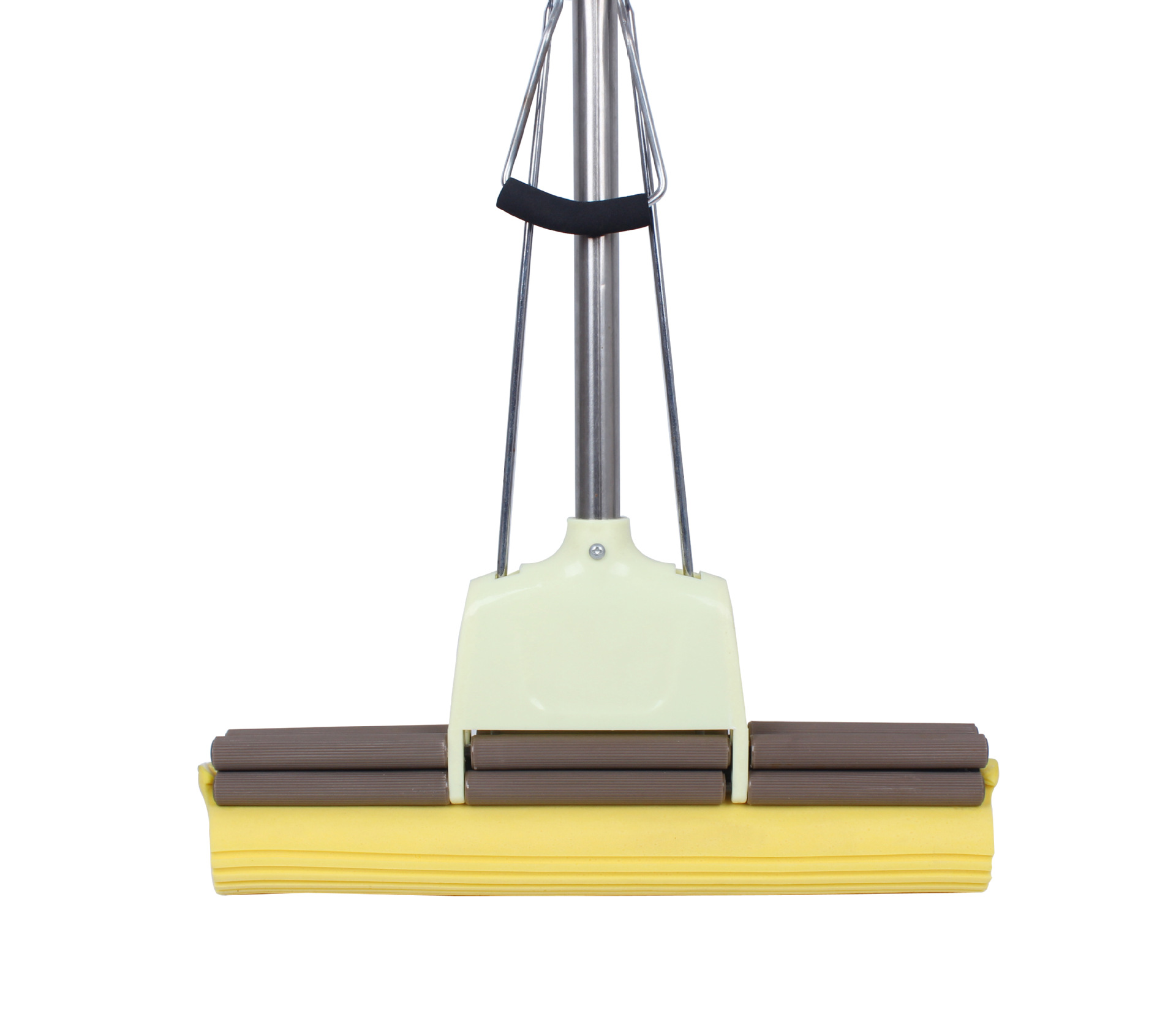 厂家直销正品胶棉拖把 神奇魔术拖把 吸水挤水拧水海绵拖把 27cm