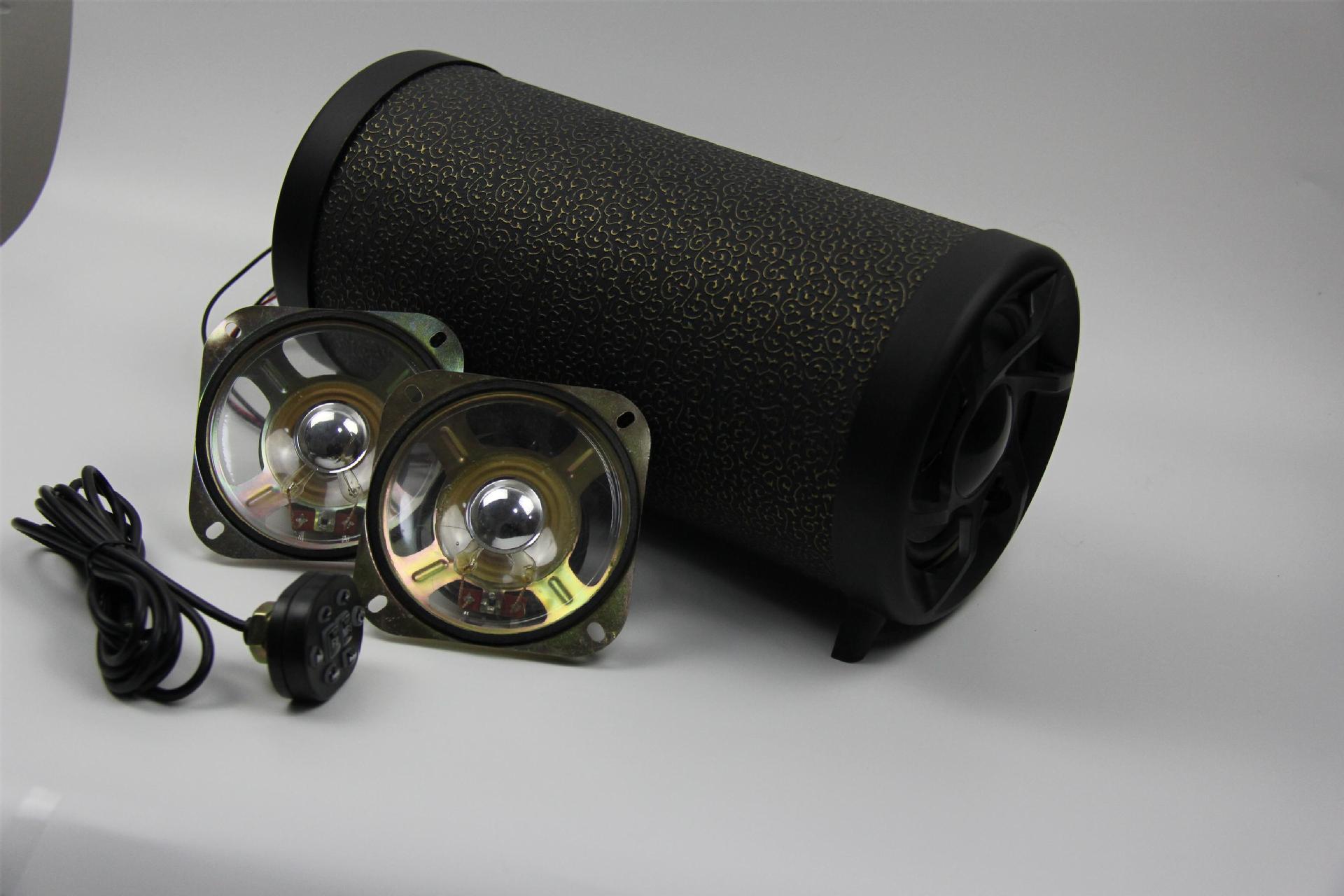 摩托车低音炮 摩托车mp3车载音乐播放 5寸低音炮 音响可定做