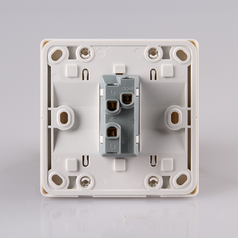 欧普开关插座 一开双控开关 开关插座工程款