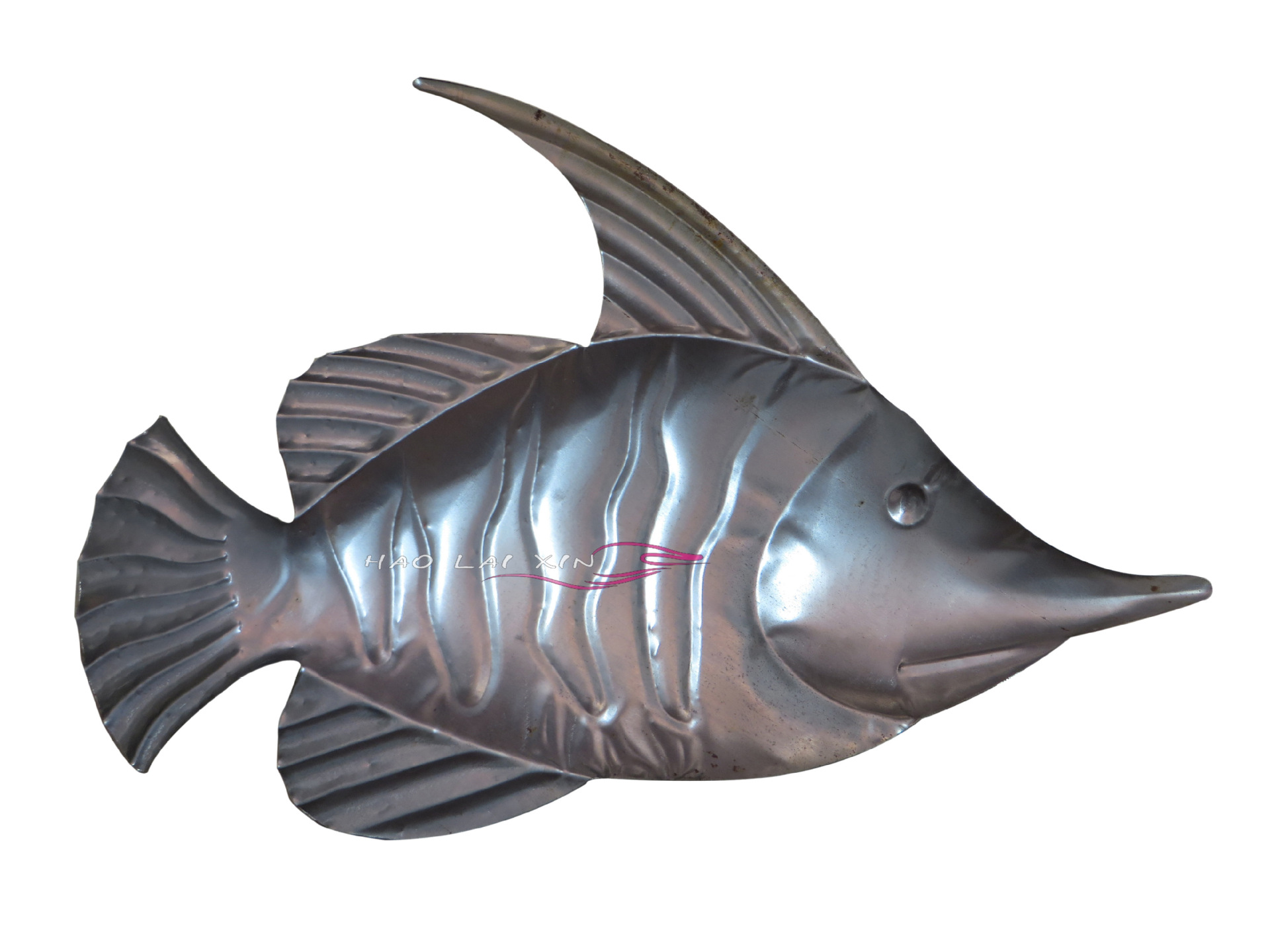 福建泉州h0588好来鑫供应铁花 铁皮冲压鱼铁花配件 用做别墅铁艺大门