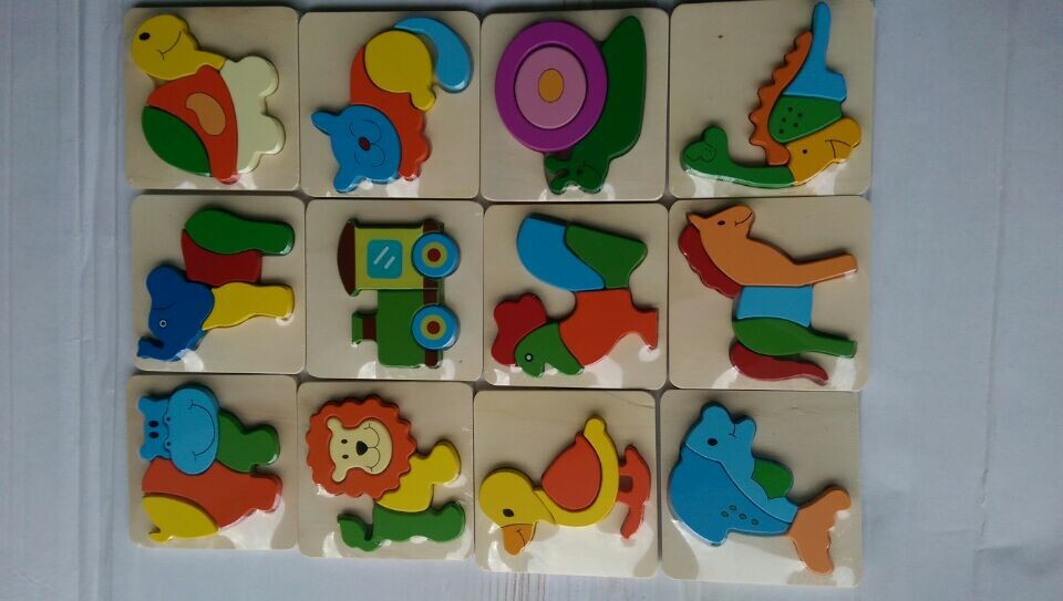 浙江台州厂家直销批发河马早教款拼图|卡通动漫拼图diy益智多款礼品