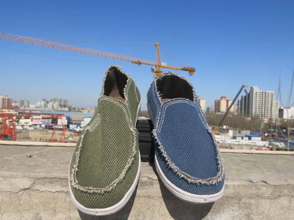 老北京乞丐鞋 《毛边鞋子》 男士帆布鞋 透气热卖鞋 耐磨牛筋底