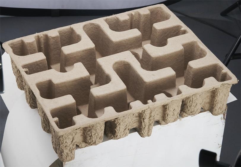 山东工厂供应纸浆模塑 环保纸托 防静电 可降解