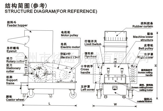 塑料破碎机400型浙江台州厂家|小型10hp破碎机|pet饮料瓶粉碎机