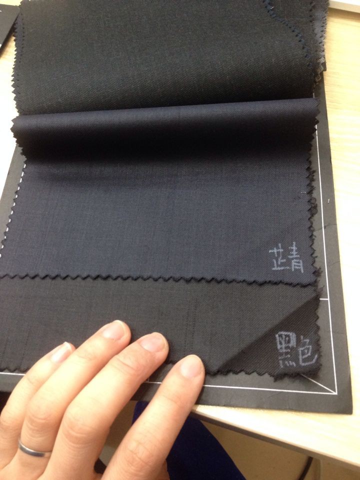 现货供应中高档西装面料彩纱哔叽制服面料商务系类西服面料