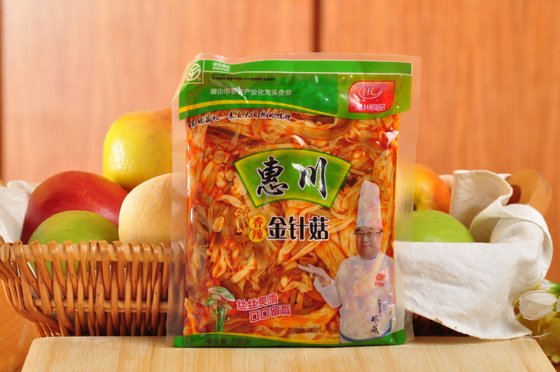惠川香辣金针菇袋装200g