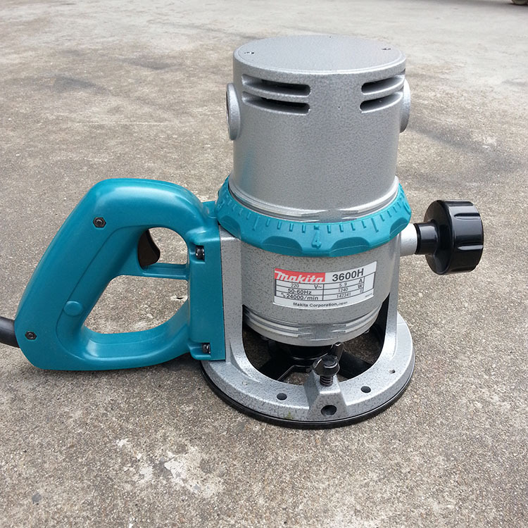 木工机械电动工具日本牧田makita3600h手提锣机铣机木工雕刻机