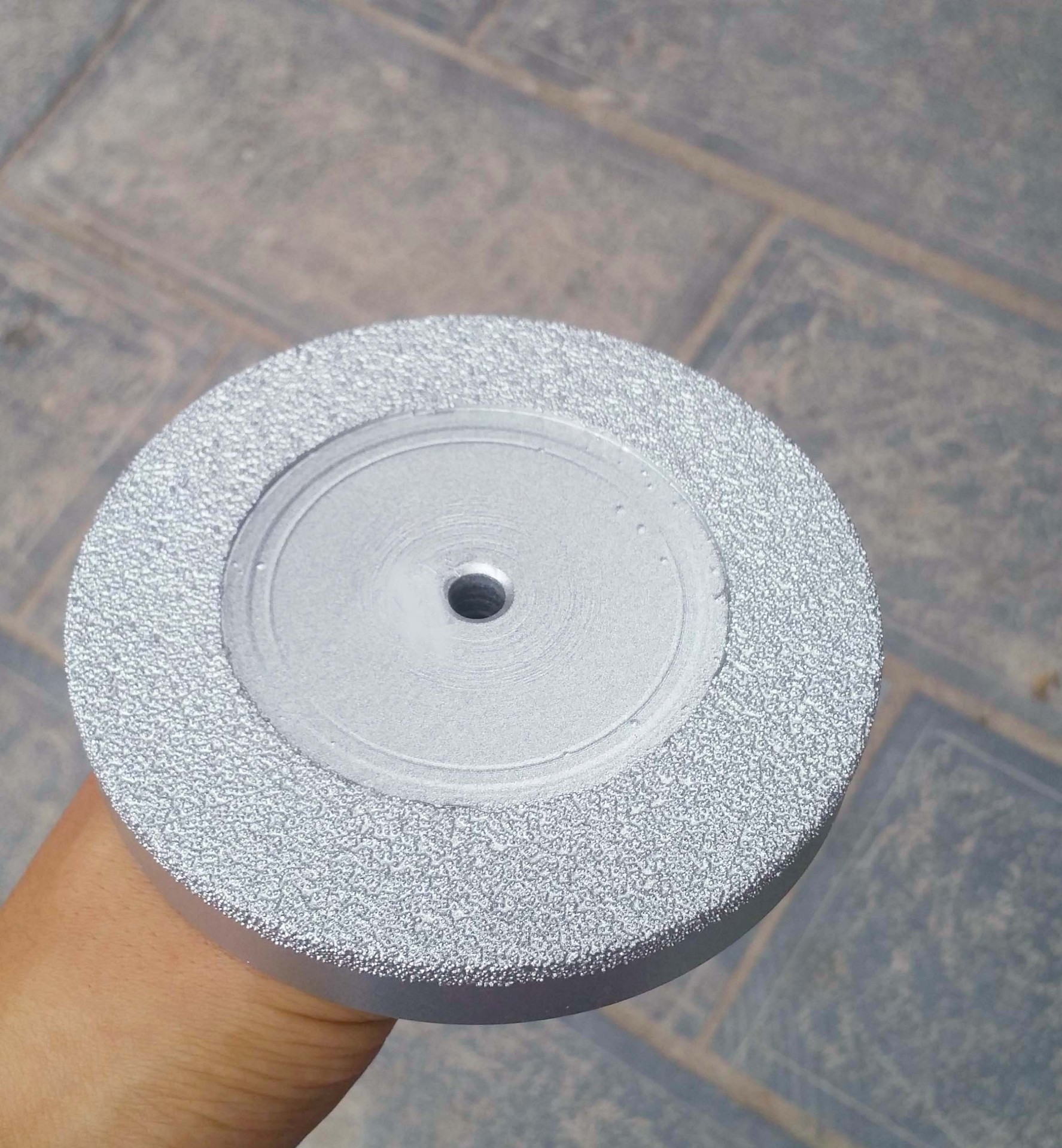 钎焊金刚石砂轮带柄磨轮电镀磨头刹车片机器摩擦材料磨边金刚轮