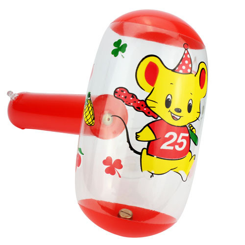 【厂价直销】儿童带铃铛充气锤子 儿童充气玩具