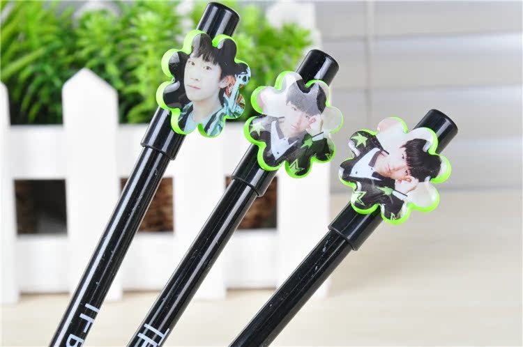 韩国文具tfboys全针管中性笔简约个性中性笔时尚签字笔gp708