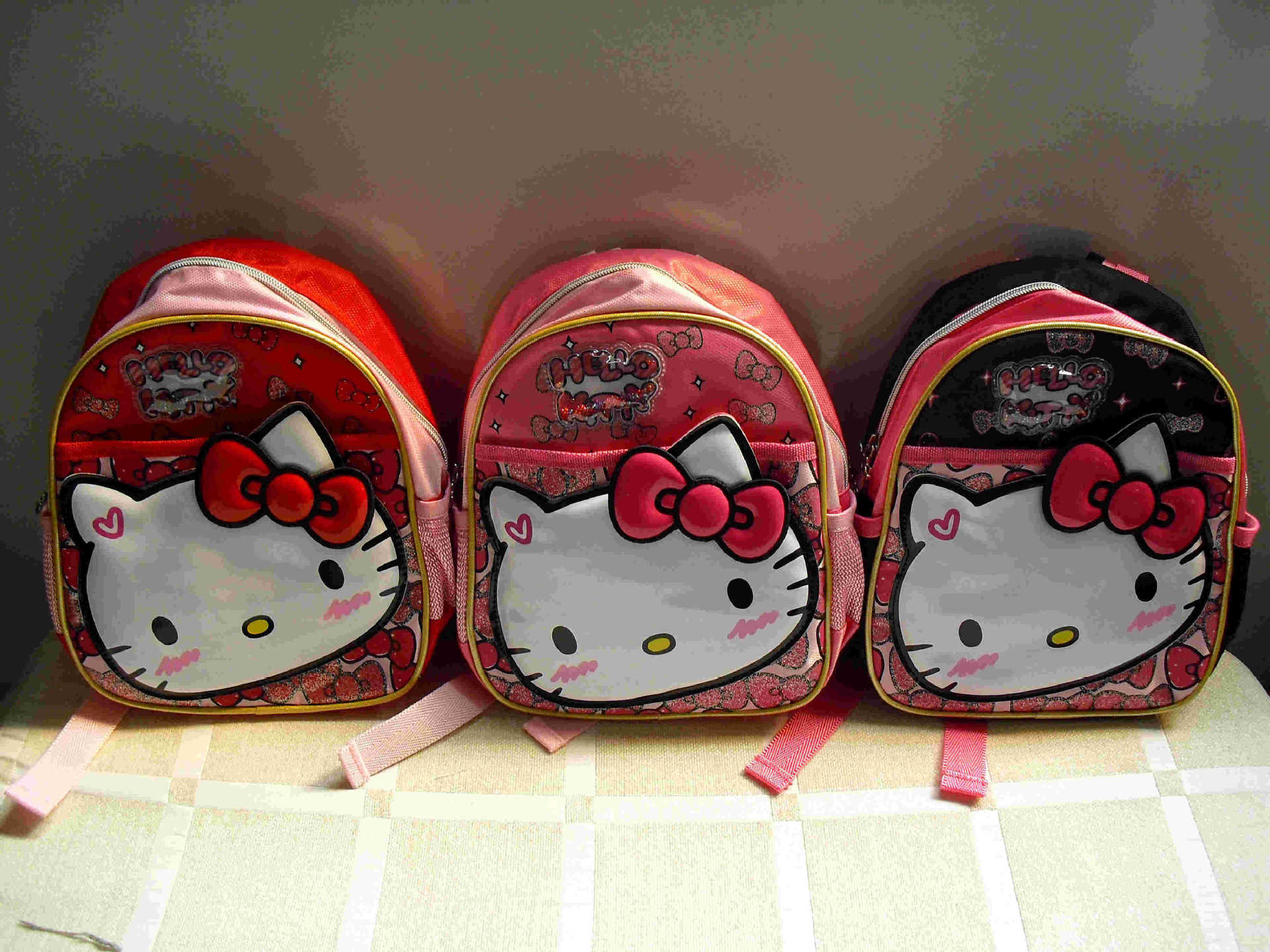 包邮正品hello kitty kat猫幼童背包