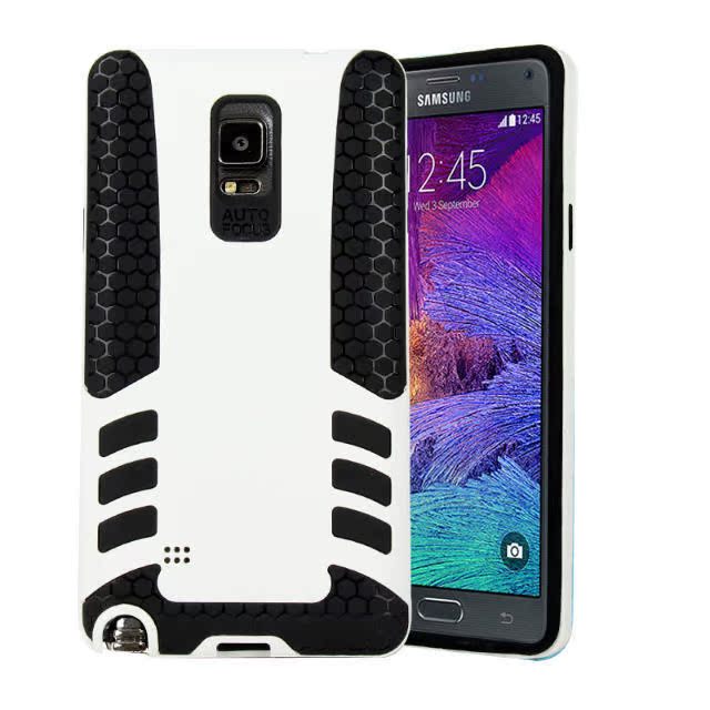 新款三星note4 火箭筒手机壳 双色超薄盔甲 n9100轻甲手机套外壳