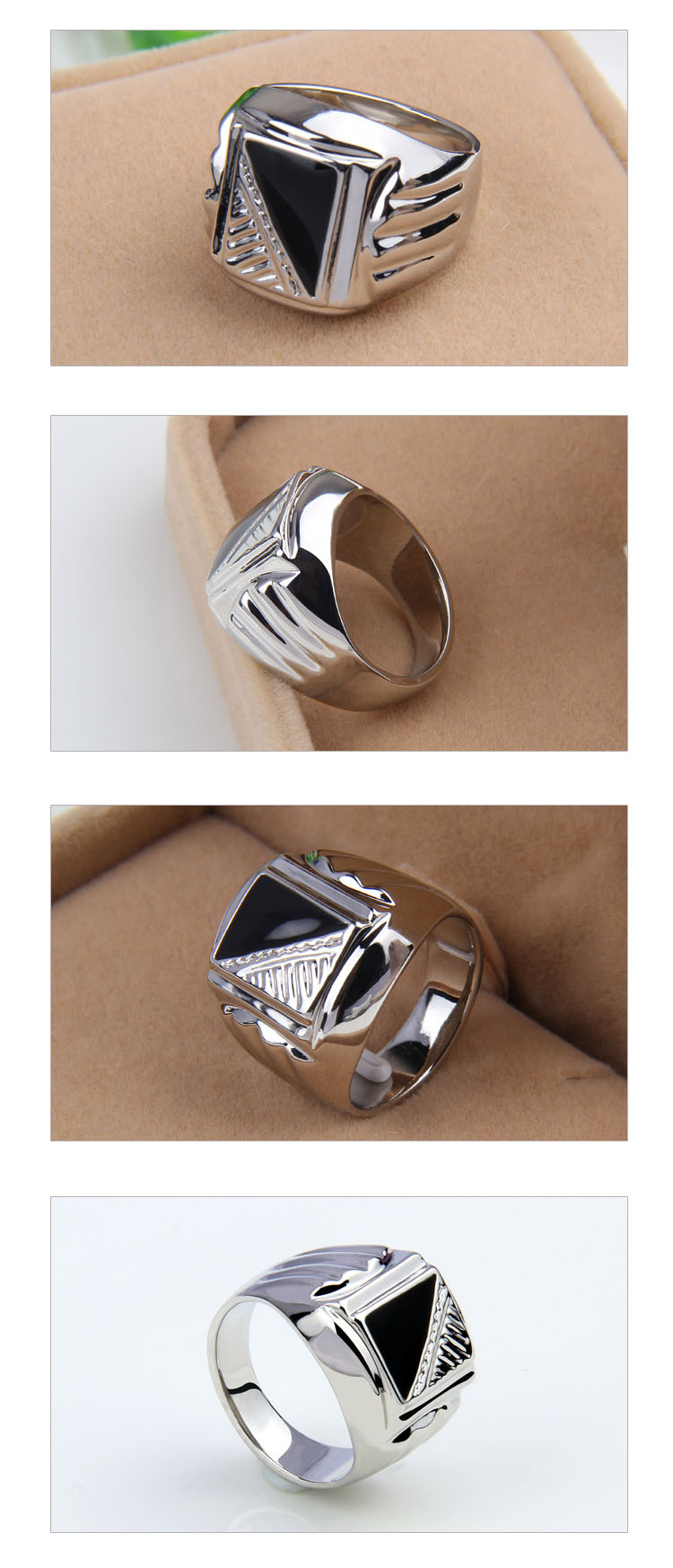 【欧美流行款 男戒 外贸滴油戒指 大气老板戒】浙江金华欧美流行款 男