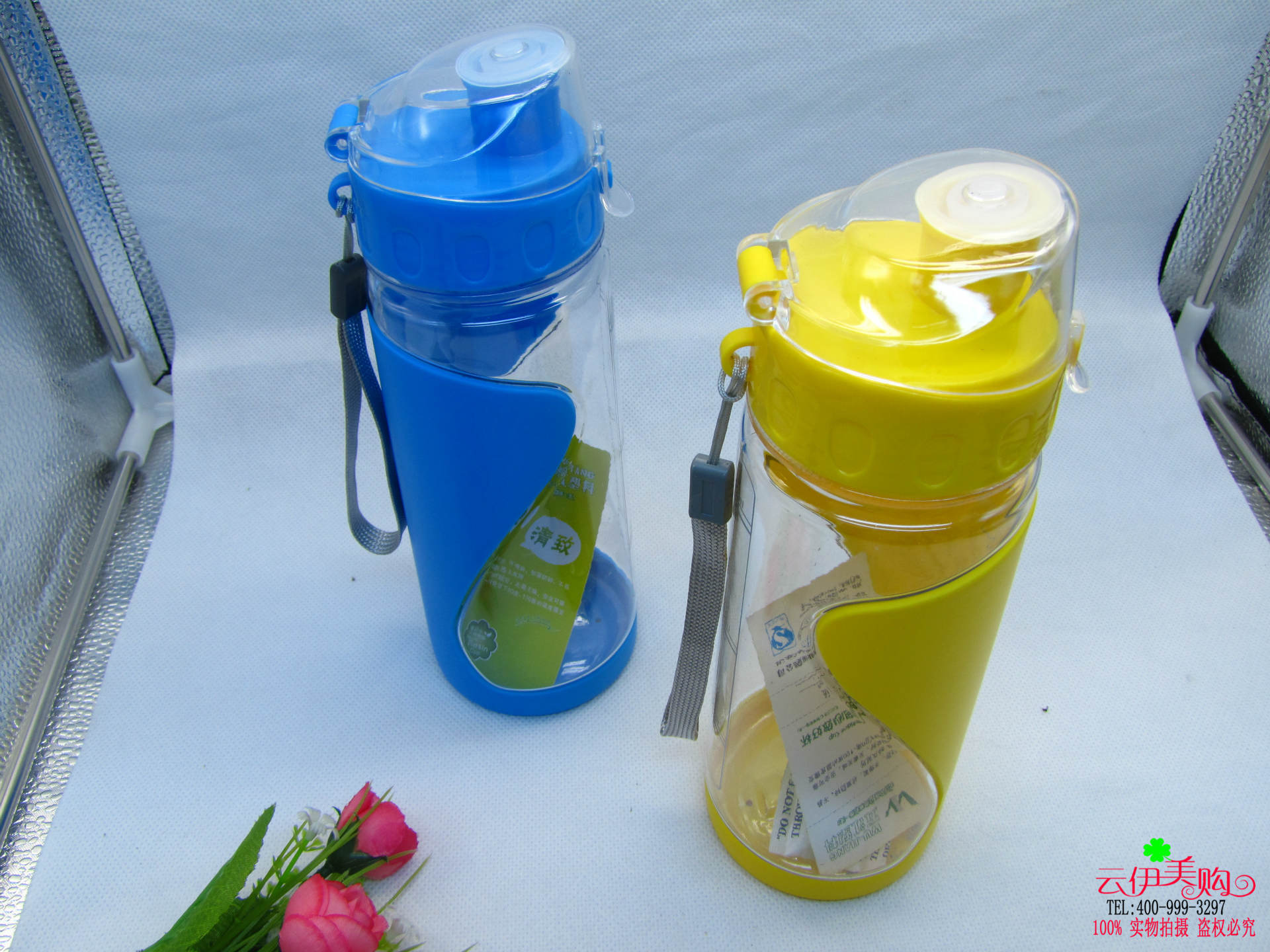 手提太空杯500毫升运动带盖 9块9十元店货源 义乌杯子批发