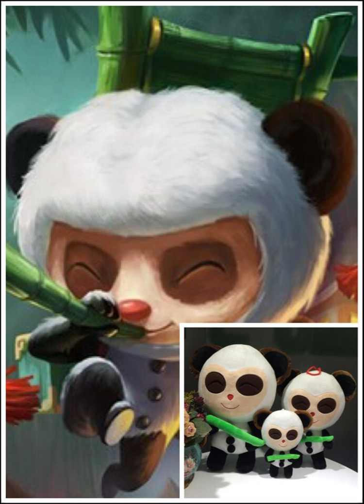 热卖新品上市 厂家直销 英雄联盟之提莫熊猫 量大从优