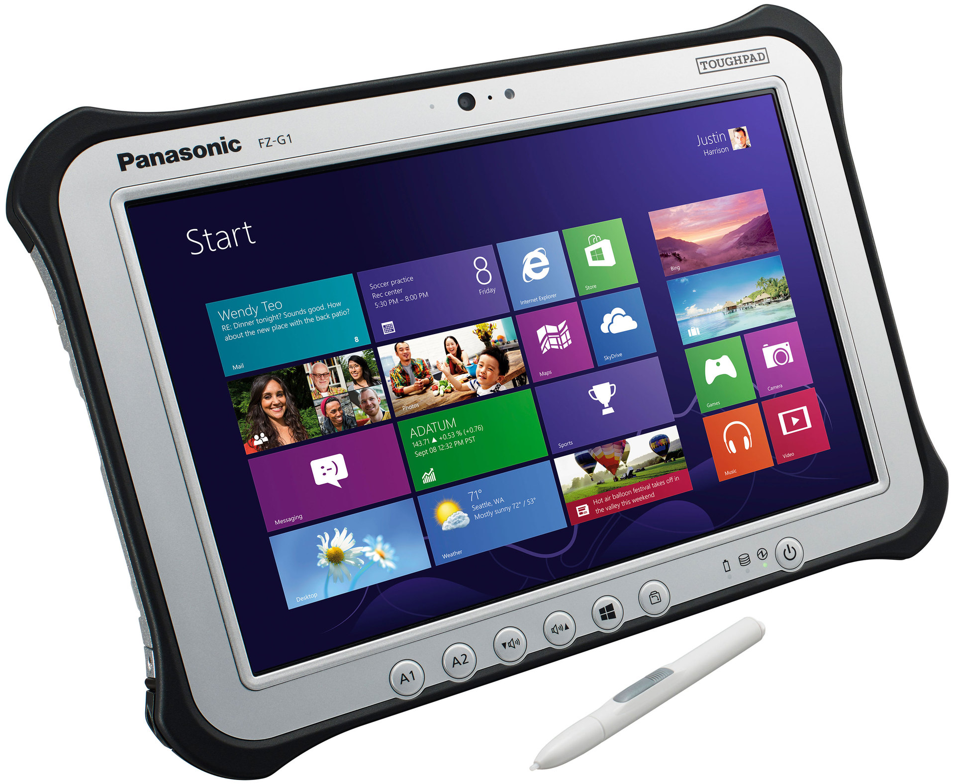 日本松下 军用三防平板电脑 fz-g1 防水 防尘 加固 全国总代理