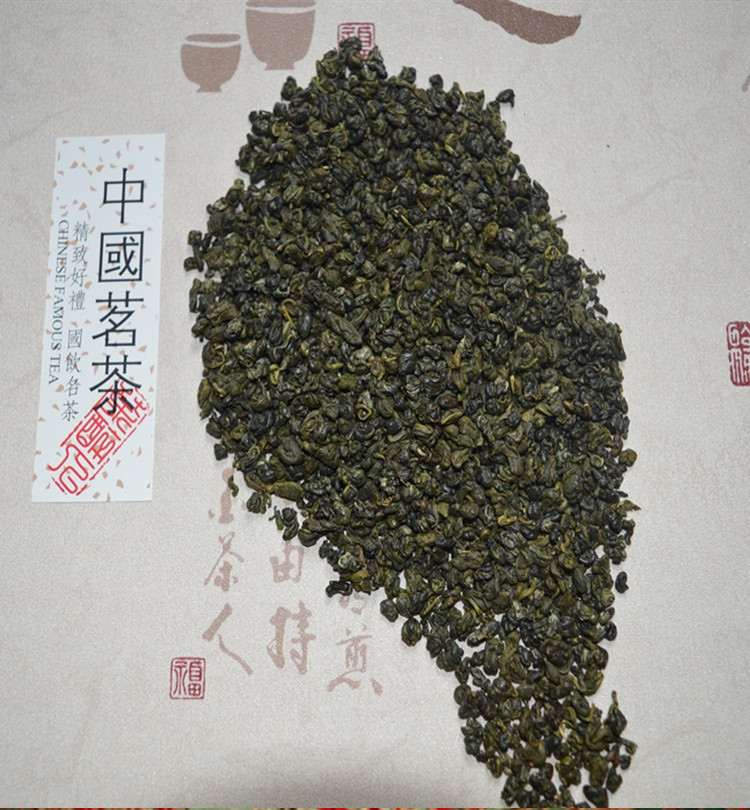 2014新茶 碧螺春 龙珠 回甘好 条形圆细透亮.