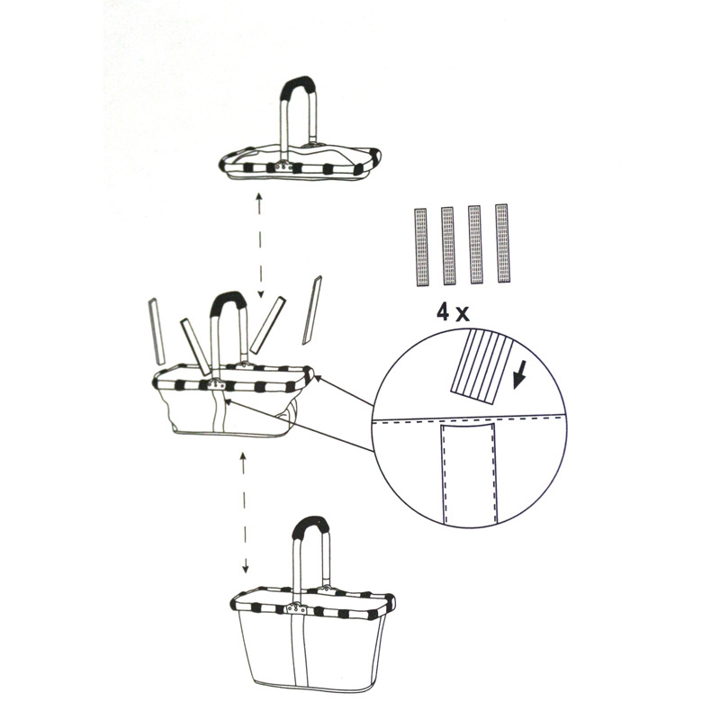 批发采购收纳篮,置物篮-经济环保便携式购物篮 家居多用手提篮 创意果