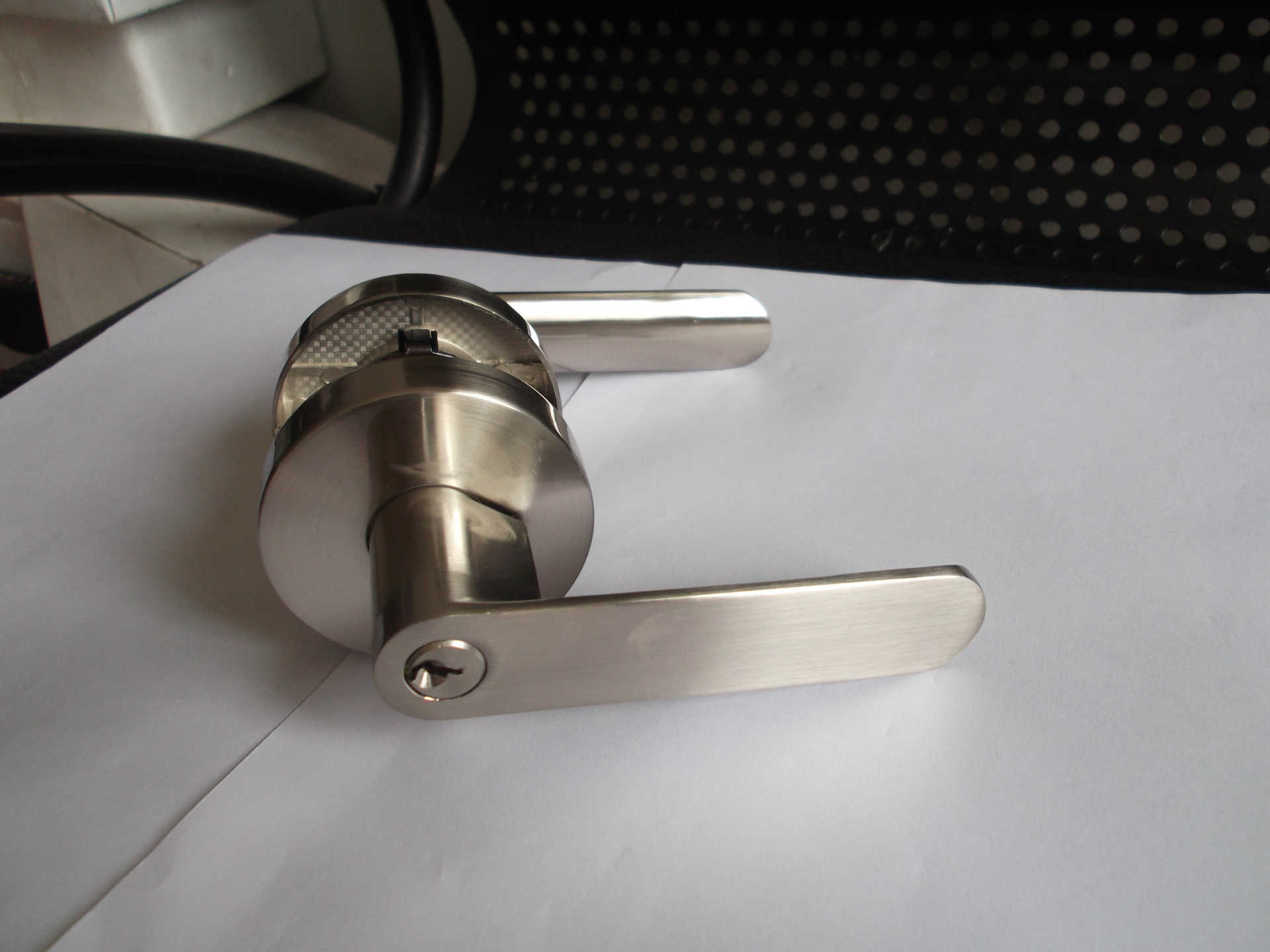 出口美国钢拉丝三杆锁