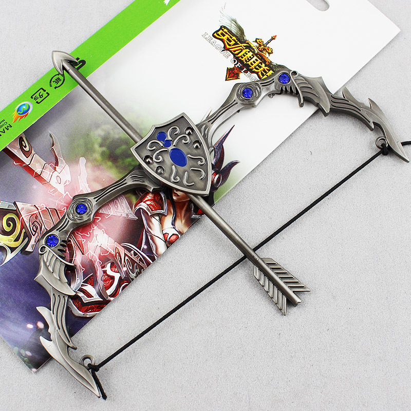英雄联盟lol周边 寒冰射手艾希弓箭 lol寒冰弓箭武器道具
