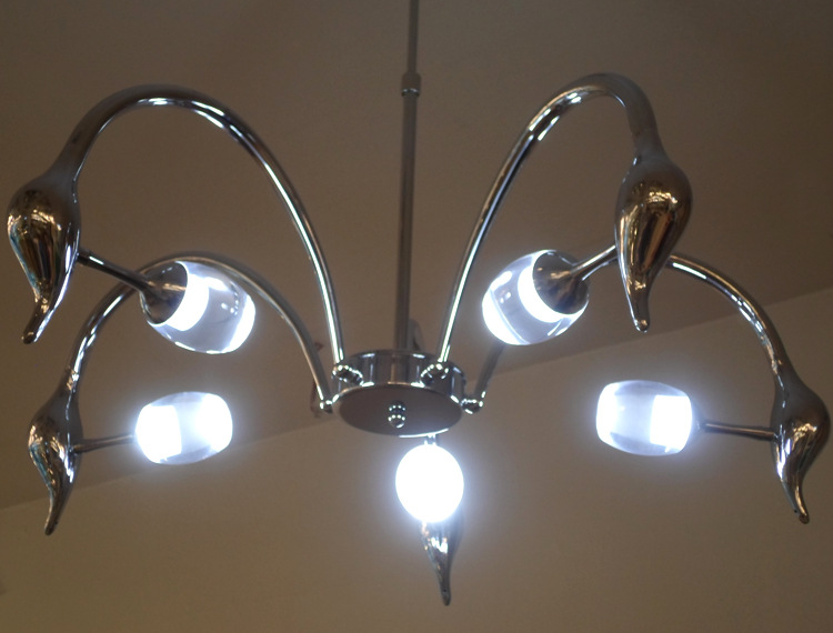 精品包邮新款现代弯管吸顶灯 客厅卧室书房餐厅用个性创意灯具