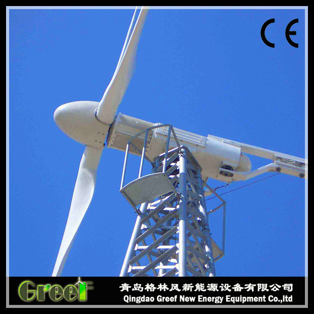 供应质保2年 格林风(3片叶水平轴风力发电机) 20kw风力发电设备