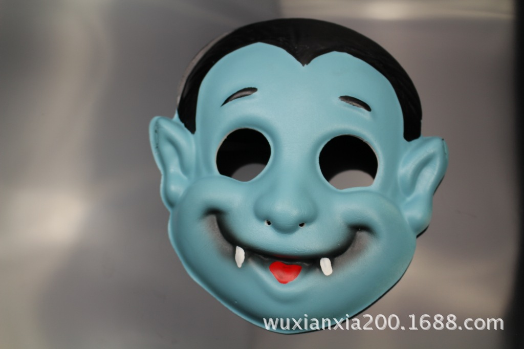 厂家直销万圣节面具 eva面具 喷油面具 小白鬼面具批发