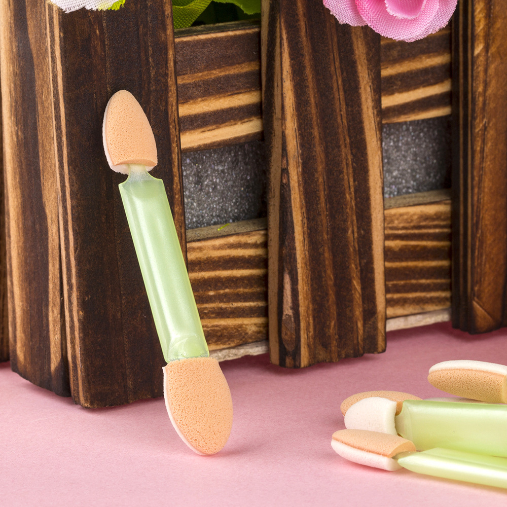 双头眼影棒 海绵棒 眼影刷 美妆彩妆用具批发