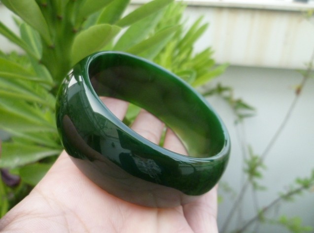 河南南阳正品纯天然绿色玛瑙手镯加宽加厚妈妈女友礼物 个性时尚大气