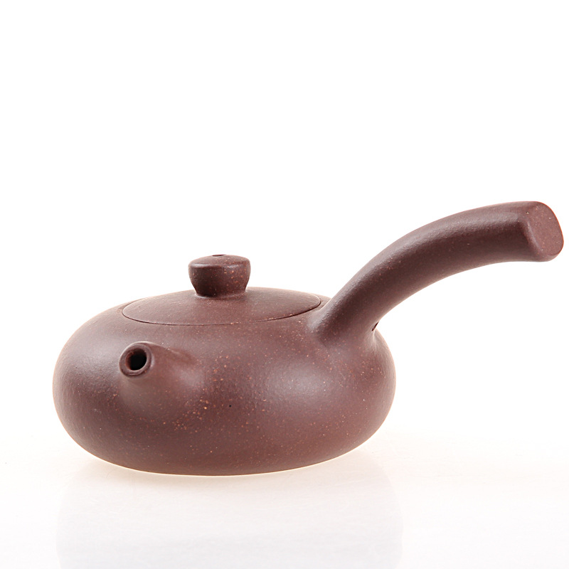茗丰堂 宜兴原矿紫砂全手工侧把壶紫砂壶茶壶功夫茶具泡茶特价