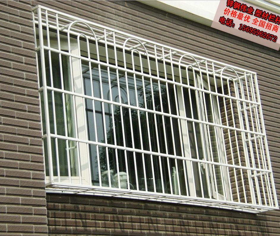 锌钢防盗窗/锌钢防盗护窗/湖南销量第一/30年不生锈