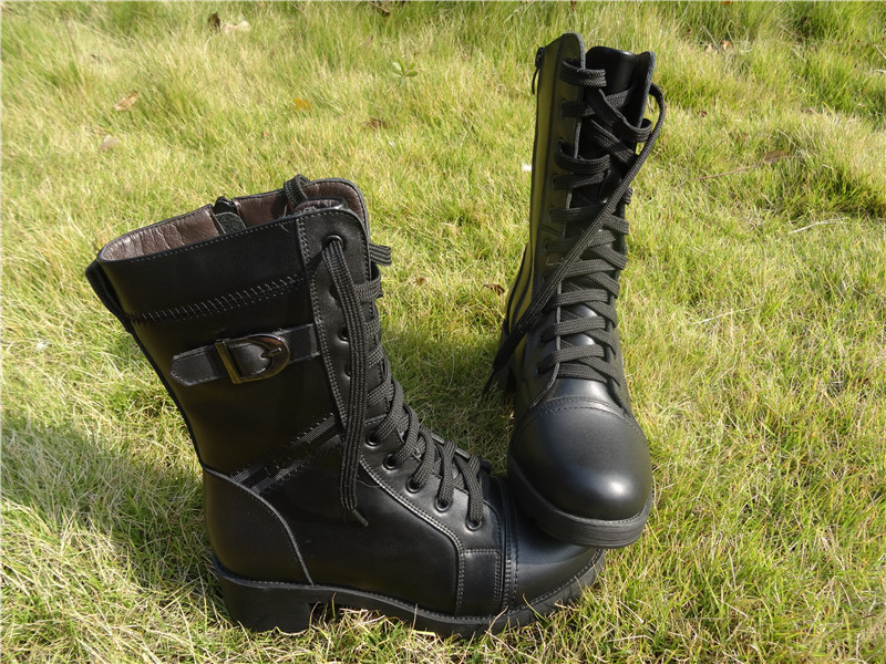军靴,战术靴-正品 3513巡洋舰军靴女特种兵作战靴真皮马丁靴圆头冬季