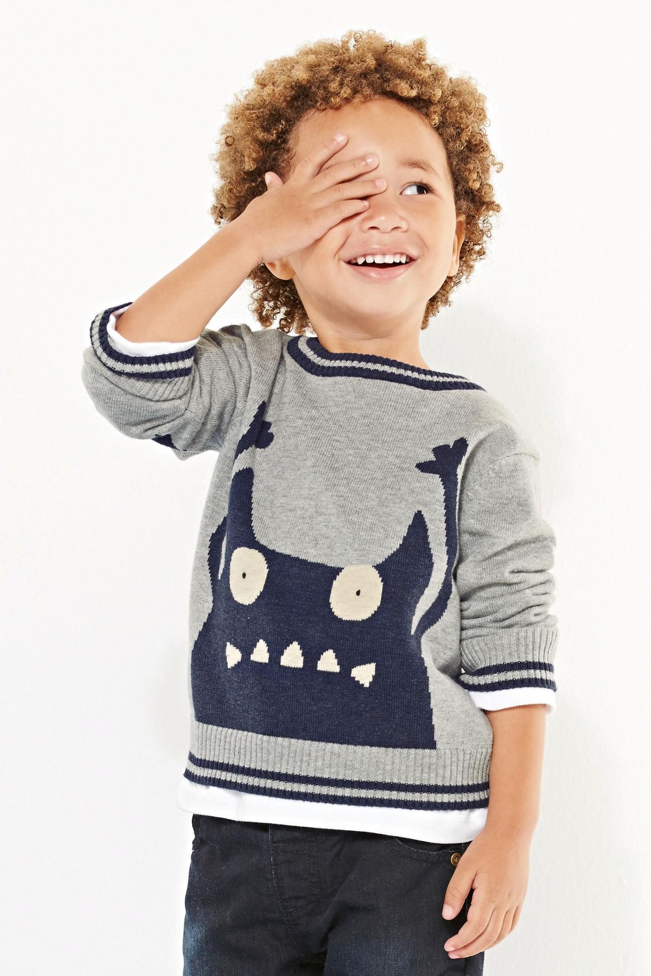 秋冬新款上架 欧美品牌童装批发 纯棉男童套头毛线衣