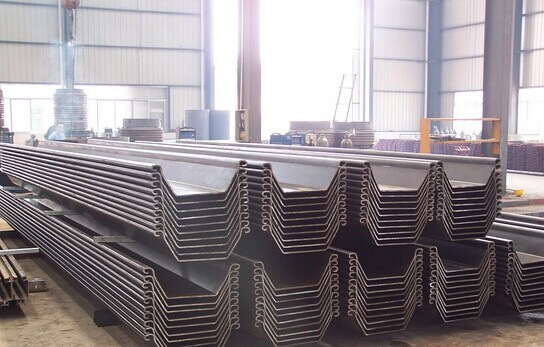 新到 出口高强度钢板桩 sy295日标钢板桩价格 止水钢板桩批发