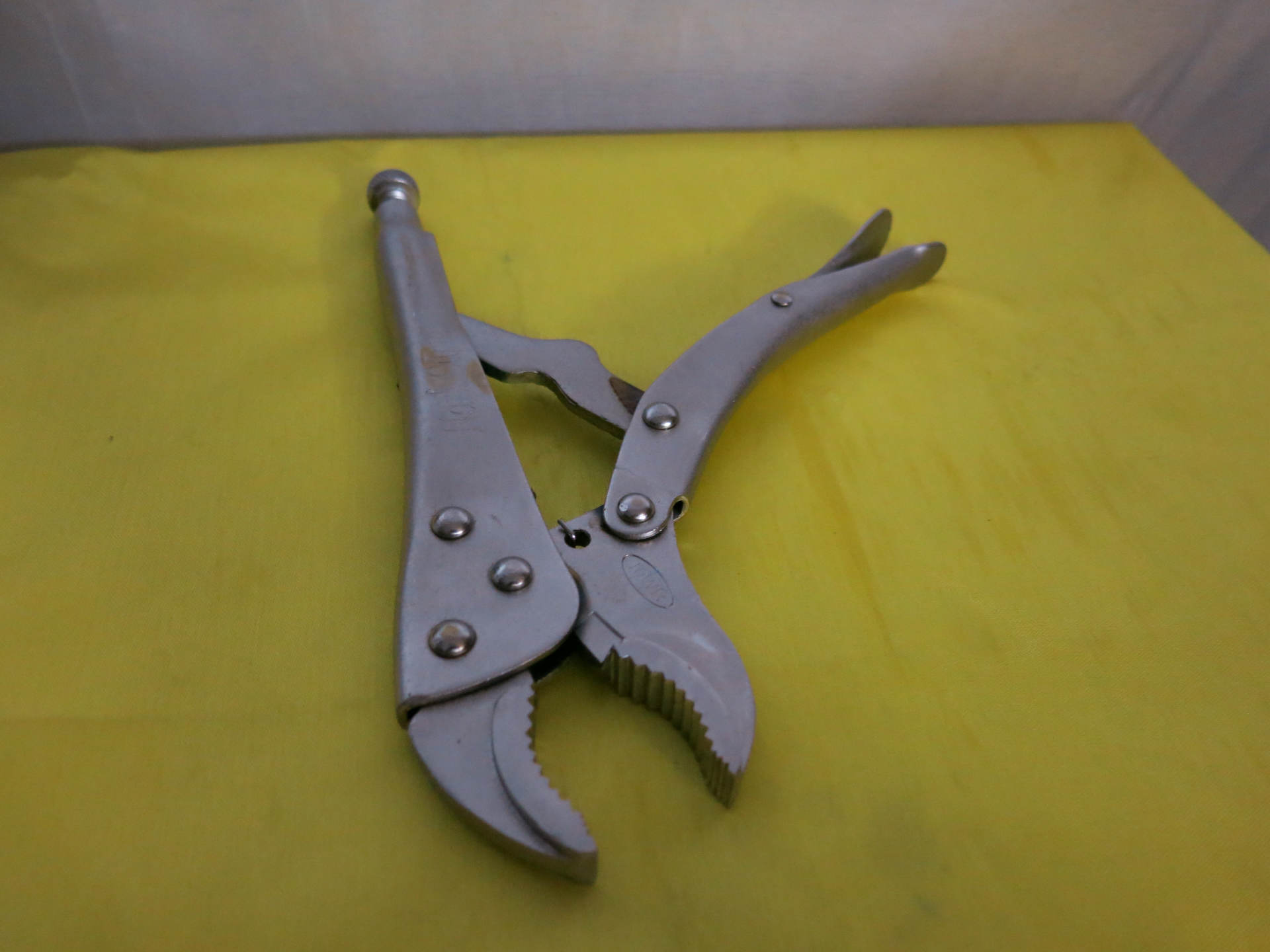 供应10寸大力钳yt美式圆口发白大力钳