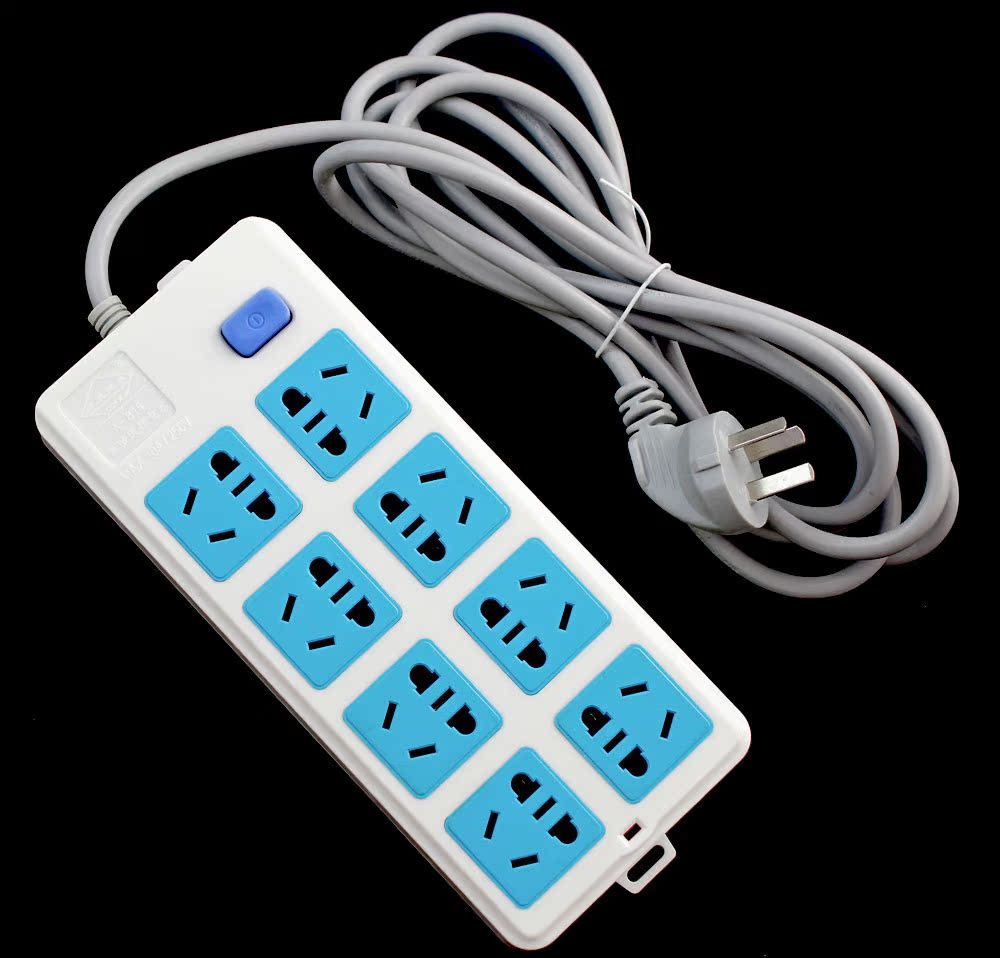 厂家直销批发 a-816长城风行插座拖线板 3c认证品牌 3米带开关